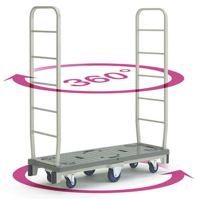 गुणवत्ता  Supermarket Steel Q235 500KGS Capacity Roll Cage Containers फैक्टरी