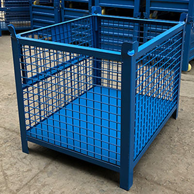 गुणवत्ता  5*5 Mesh Galvanized Mild Steel Q235 Stacking Stillage फैक्टरी