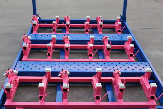 2000KGS 4 परतें Detachable Stackable Steel Pallets